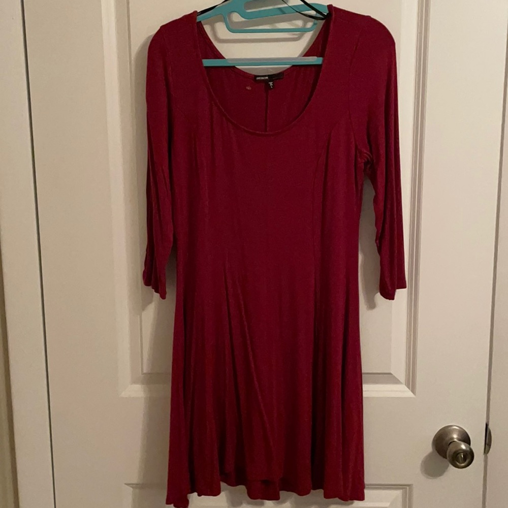 Red Sweater Dress